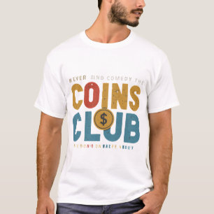 T-shirt Coins et Comedy Club.