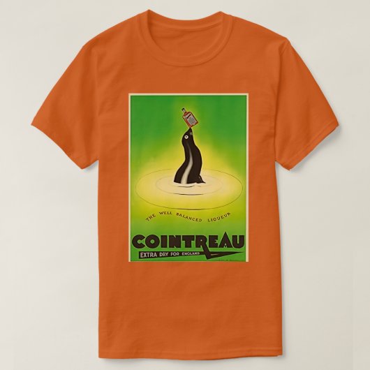 T-shirt Cointreau vintage (Design devant)