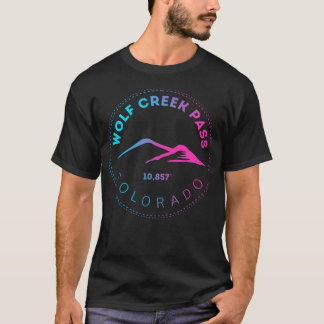 T-shirt Col du Wolf Creek Colorado Radiant Élevé
