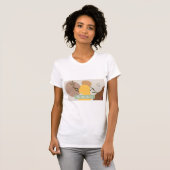 T-shirt col V Nurturer Confidence Archetype (Devant entier)