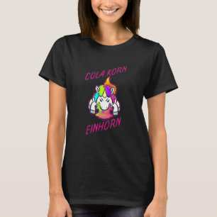 T-shirt Cola Korn Unicorn Cola Grain sauf