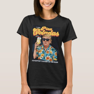 T-shirt Coladas Donald Trump Vacances d'été Hawaii Beach