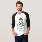 T-shirt Cold snowman (Devant entier)
