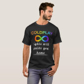 T-Shirt Coldplay Infinity (Devant entier)