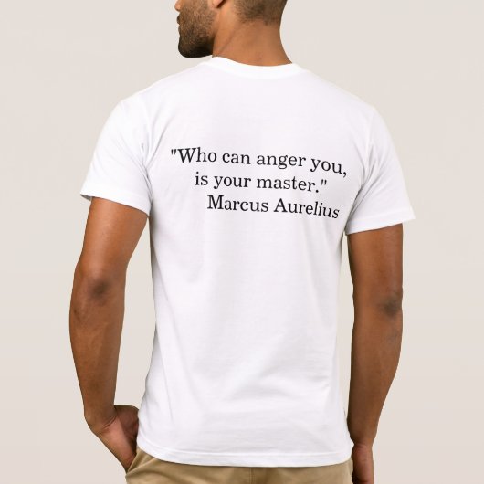 T-shirt Colère (Dos)