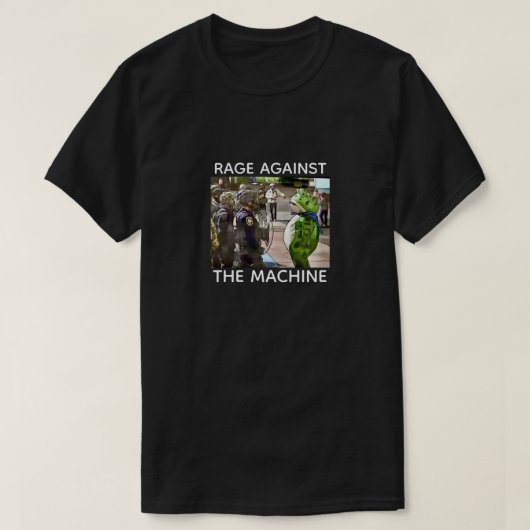 T-SHIRT COLÈRE CONTRE LA MACHINE À GLACE (Design devant)