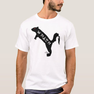 T-shirt Colère de Squirrelly : Chemise