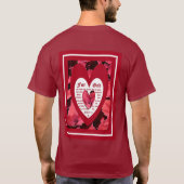 T-shirt Coleus Gros plan avec John 3:16 (Dos)