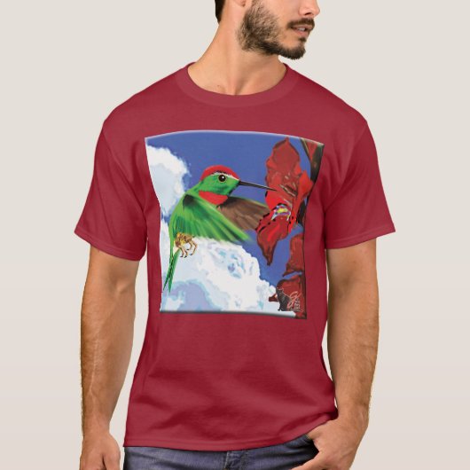 T-shirt colibri (Devant)