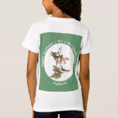 T-Shirt Colibri à gorge rubis, anniversaire ou autre (Dos)