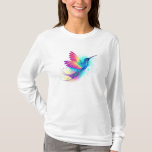 T-shirt Colibri arc-en-ciel exotique