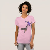 T-shirt Colibri avec Mona Lavender (Devant entier)