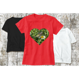 T-Shirt Colibri avec une Marguerite
