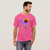 T-shirt Colibri de tournesol (Devant entier)