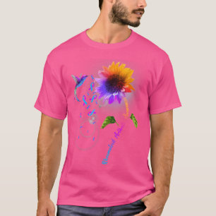 T-shirt Colibri de tournesol