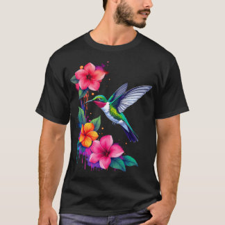 T-shirt Colibri Floral Tropical