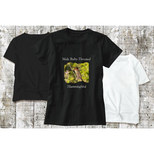 T-shirt colibri Homme Ruby Throated