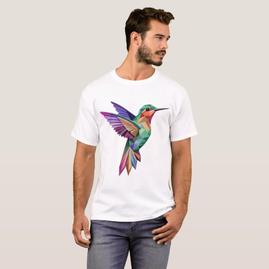 T-shirt Colibri, nature (Devant entier)