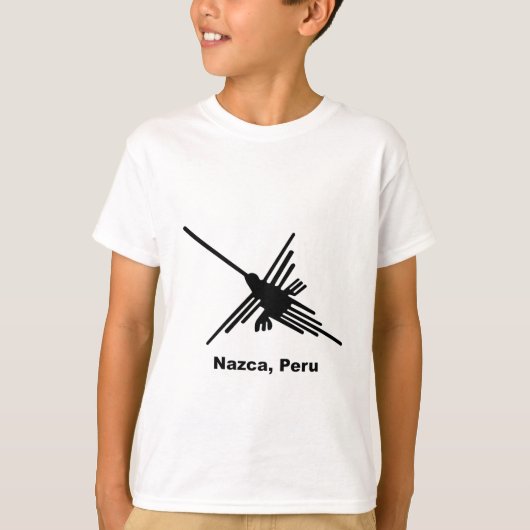 T-shirt Colibri Nazca, Pérou (Devant)