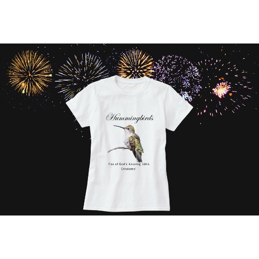 T-Shirt Colibri Oiseaux-Mouches