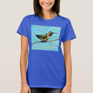 T-shirt Colibri prêt à voler la peinture