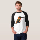 T-shirt Colibri roux (Devant entier)