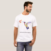 T-shirt colibri Rubis-throated (Devant entier)