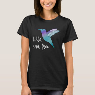 T-shirt Colibri sauvage et libre Beau Esprit animal