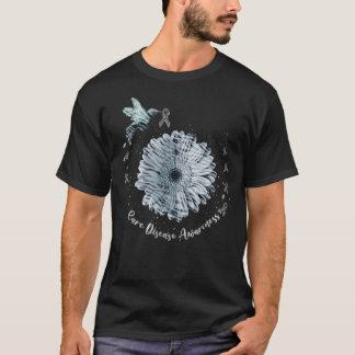 T-shirt Colibri Tournesol Zèbre Ruban Rare Maladie Aw