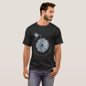 T-shirt Colibri Zebra Sunflower Neuroendocrine Cancer (Devant entier)