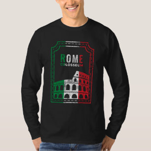 T-shirt Colisée de Rome Italie Italia Amphithéâtre Romain