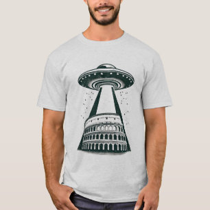 T-shirt Colisée OVNI - Rencontre Unique et Fantaisiste