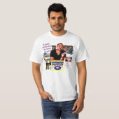 T-shirt Collage d'anniversaire (Devant entier)