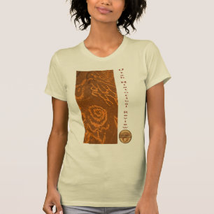 T-shirt Collage d'art de roche d'UHR