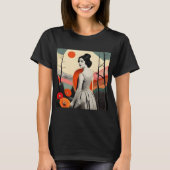T-shirt Collage d'art vintage (Devant)