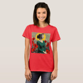 T-shirt Collage d'art vintage (Devant entier)