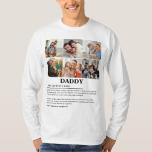 T-shirt Collage de 6 photos avec définition personnalisée