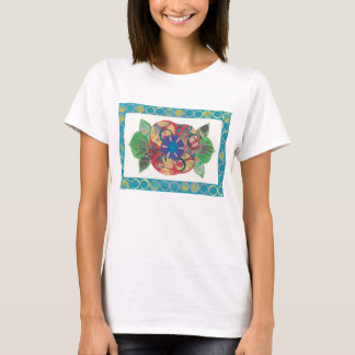 T-shirt Collage de coquelicots