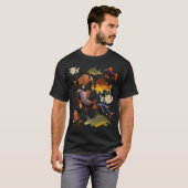 T-shirt Collage de Corydoras (Devant entier)