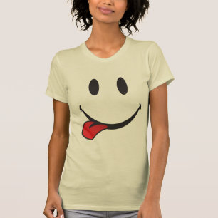 T-shirt Collage de l'emoji de langue
