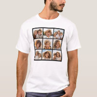 Collage de photos Instagram avec 9 photos carrés