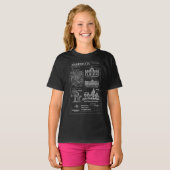T-Shirt Collage des Monuments de Madrid (Devant entier)
