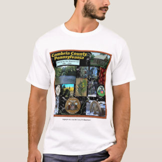 T-shirt Collage du comté de Cambria