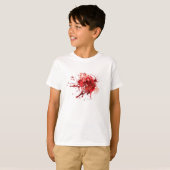 T-shirt Collage du Corps de la lanterne rouge (Devant entier)