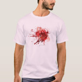 T-shirt Collage du Corps de la lanterne rouge (Devant)