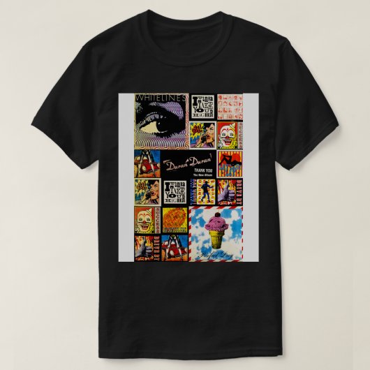 T-shirt collage du Merci (Design devant)