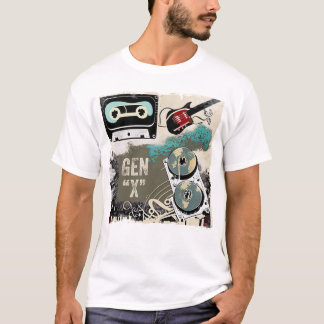T-shirt Collage GEN "X"