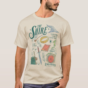 T-shirt Collage graphique aquarelle du Comté™