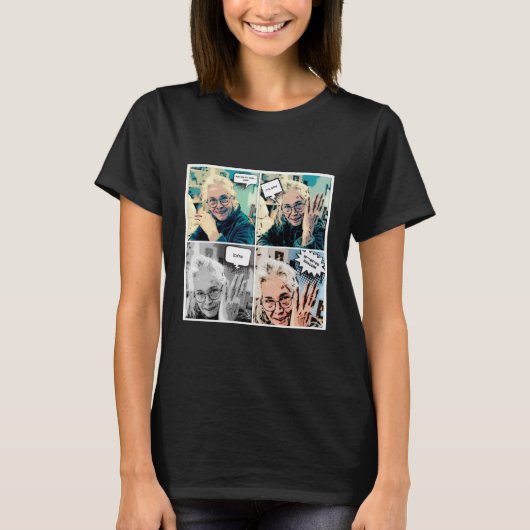 T-shirt Collage Malka (Devant)