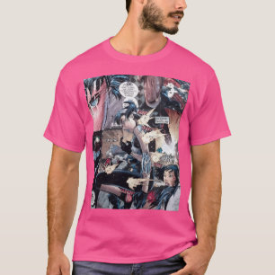 T-shirt Collage noir Ii